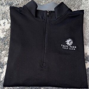 Talis Park Adidas Men’s 1/4 Zip Pullover (small)